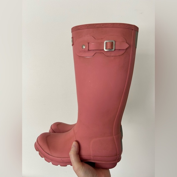 Hunter Boots Girls 6 Light Pink - Picture 4 of 8